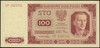 100 złotych 1.07.1948, seria IP, numeracja 35217