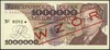 1.000.000 złotych 15.02.1991, ukośny czerwony na