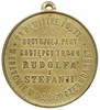 wizyta pary arcyksiążęcej Rudolfa i Stefanii w Galicji -medal sygnowany W PITTNER wybity w 1887 r...