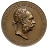 medal nagrodowy Ministerstwa Robót Publicznych sygnowany IOS TAUTENHAYN FEC, Aw: Głowa Franciszka ..