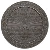 medal na otwarcie Fabryki Philipsa w Warszawie, 1923 r., Aw: Dwie dłonie w uścisku, poniżej herby ..
