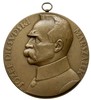 Józef Piłsudski -medal projektu J. Aumillera z okazji 10 rocznicy \Wojny 1920 roku\" 1930 r