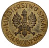 Nagroda Za Konia Remontowego -medal autorstwa S.R.Koźbielewskiego, 1936 r., Aw: Orzeł państwowy i ..