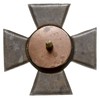 Krzyż Obrony Lwowa 1919, brąz z nieznacznymi śladami srebrzenia 40 x 40 mm, Stela 13.10