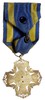 odznaka pamiątkowa Wojskowej Straży Kolejowej 1927, miedź złocona i srebrzona 44 x 40 mm, Stela 14..