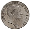 Ludwik 1818-1830, dwa guldeny 1822, Dav. 517, AKS 54, Thun 17, na rewersie rysy w tle, ale bardzo ..