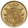 William IV 1830-1837, 1 suweren (funt) 1832, Londyn, złoto 7.99 g, Spink 3829B, Fr. 383, wyśmienit..