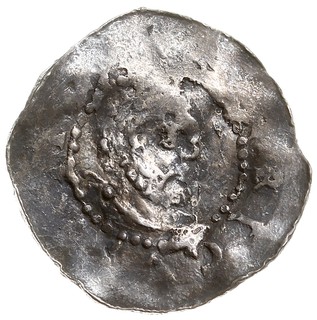 Dolna Lotaryngia, Henryk II 1002-1024, denar typu kolońskiego, Aw: Głowa króla w prawo, Rw: Napis S-IIOLO..-A, srebro 1.39 g, Dbg 354, Häv. 170, P. Ilisch, Lagom, str. 159, nr. 3, fot. 6