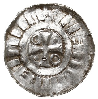 Saksonia /Sachsen/, zestaw denarów saskich: a) O