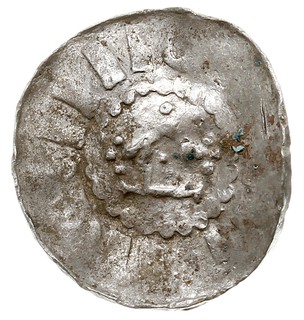 Nieokreślone /Unbestimmte/, zestaw denarów, prawdopodobnie niemieckich: a) Denar, Krzyż krótki / Punkt wewnątrz obwódki, srebro 1.67 g, Dbg 1330- podobny