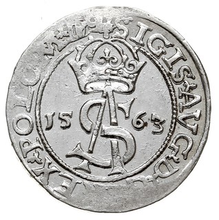 trojak 1563, Wilno, na awersie odmiana napisu SI