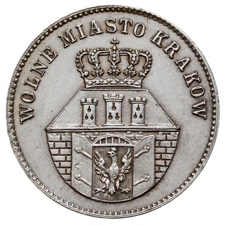 1 złoty 1835, Wiedeń, Plage 294, minimalne mikroryski w tle, ale piękny stan zachowania