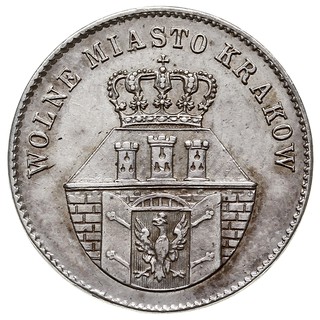 1 złoty 1835, Wiedeń, Plage 294, bardzo ładnie zachowane