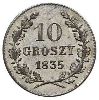 10 groszy 1835, Wiedeń, Plage 295, ładne