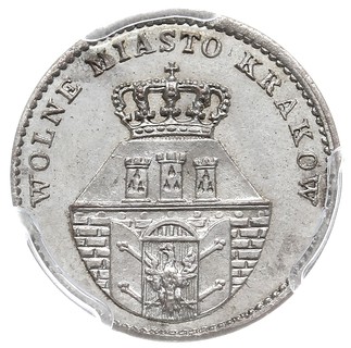 5 groszy 1835, Wiedeń, Plage 296, moneta w pudełku PCGS z certyfikatem MS65, wyśmienity stan zachowania