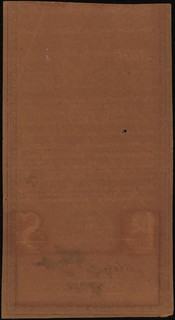 50 złotych polskich 8.06.1794, seria A, numeracja 27321, Lucow 29b (R3), Miłczak A4, dwie małe dziury, ale rzadkie