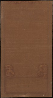 50 złotych polskich 8.06.1794, seria D, numeracja 26980, Lucow 32d (R2) - w katalogu kolekcji pomylona numeracja 26890, Miłczak A4, postrzępiony dolny margines