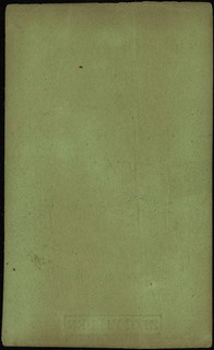 1 złoty 1831, podpis: Łubieński, litera A, numeracja 778936, papier gruby, zielony, ze znakiem wodnym oraz suchą pieczęcią ZŁOTY JEDEN, Lucow 135a (R4), Miłczak A22b, rzadkie w tak ładnym stanie zachowania