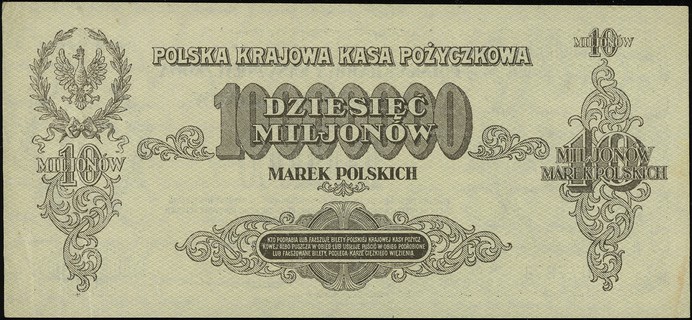 10.000.000 marek polskich 20.11.1923, seria T, n