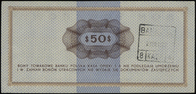Bank Polska Kasa Opieki SA, bon na 50 dolarów, 1