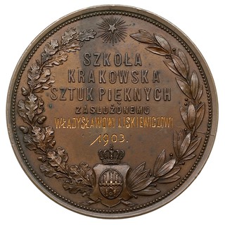 Medal Nagrodowy Akademii w Krakowie nadany Włady