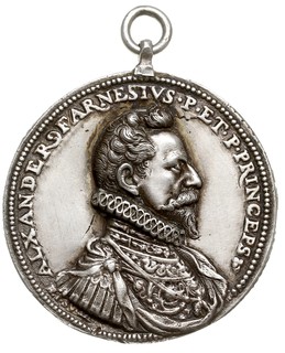 Aleksander Farnese 1545-1592, jednostronny sygno