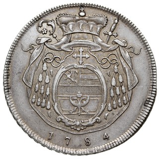 talar 1784 M, srebro 27.84 g, Dav. 1263, Zöttl 3