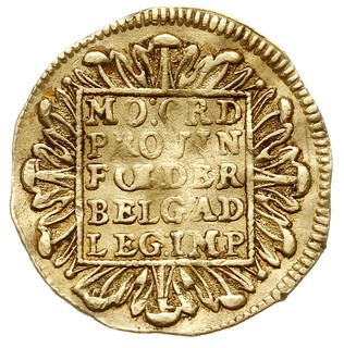 Dukat /dukaat/ 1717, złoto 3.47 g, Delm. 838 (R3