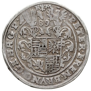 talar 1589, Eisleben, srebro 28.51 g, Dav. 9510, Tornau 959