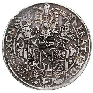 talar 1599 / HB, Drezno, srebro 28.85 g, Dav. 98