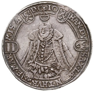 talar 1584, Saalfeld, srebro 29.15 g, Dav. 9770,