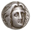 didrachma 305-275 pne, Aw: Głowa Heliosa trzy-czwarte w prawo, Rw: Róża, powyżej ΡΟΔΙΟΝ, po bokach..