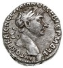 tetradrachma bilonowa 110-111, Tyr w Fenicji, Aw: Popiersie cesarza w prawo, AYTOKP KAIC NEP TPAIA..