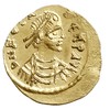 tremissis 602-603, Konstantynopol, Aw: Popiersie cesarza w prawo, dN FOCA PERP AVGGG, Rw: Krzyż, V..