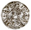 Knut 1016-1035, denar typu quatrefoil, Norwich, Aw: Popiersie w lewo, CNVT REX ANGLO, Rw: Rozeta, ..