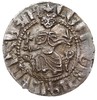 Levon I 1198-1219, tram, Aw: Król siedzący na tronie na wprost, Rw: Krzyż między dwoma lwami, sreb..