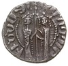 Hetoum I 1226-1270, tram, Aw: Stojący król Hetoum i królowa Zabel, Rw: Lew z krzyżem w prawo, sreb..