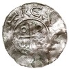 Goslar?, Otto III i Adelajda 983-1002, denar (typ 1), Głowa w lewo, OTTO... IDA / Krzyż ODDO, ...R..