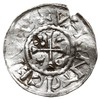 Nabburg, Henryk II 1002-1024, obol typu ratyzbońskiego, 1. okres rządów 1002-1009, Aw: Dach kościo..