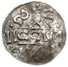 Salzburg, książę Henryk V 1018-1026, denar typu ratyzbońskiego, Aw: W Krzyżu wstecznie HCINN, Rw: ..