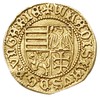 Goldgulden 1441, Hermannstadt (węg. Nagyszeben) 1441, Aw: Czteropolowa tarcza herbowa, WLADISLAVS ..