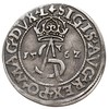 trojak 1562, Wilno, na awersie odmiana napisu ...MAG DVX L. Iger V.62.2.p (R), Ivanauskas 9SA9-3, ..