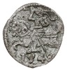 denar 1548, Wilno, srebro 0.24 g, Ivanauskas 2SA6-4, T.40, rzadki, ślady zielonkawej patyny