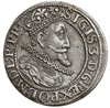 ort 1615, Gdańsk, moneta wybita na źle wywalcowa