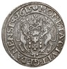 ort 1615, Gdańsk, moneta wybita na źle wywalcowanej blasze
