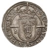 1 öre 1595, Sztokholm, AAH 15, rzadka moneta w wyśmienitym stanie zachowania, patyna