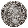 trojak 1588, Olkusz, Aw: Popiersie króla z małą głową i napis wokoło, Rw: Tarcza herbowa, po bokac..