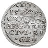 trojak 1593, Ryga, Iger R.93.1.c, Gerbaszewski 12, bardzo ładny
