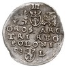 trojak 1598, Lublin, litera L po prawej stronie herbu Lewart, Iger l.98.3 (R4), bardzo rzadki, pat..
