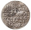 trojak 1601, Kraków, odmiana z popiersiem króla w lewo, Iger K.01.1.a (R1), patyna